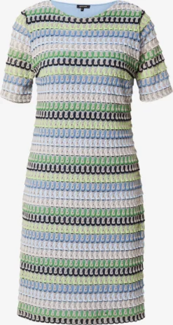 MORE&MORE Jerseyjurken Jurk Dames Gemengde Kleuren