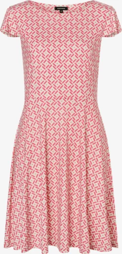 MORE&MORE Mini Jurken Jurk Dames Crème / Pink