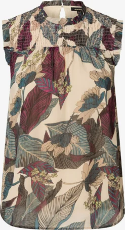 MORE&MORE Blouse Tops Blouse Dames Beige