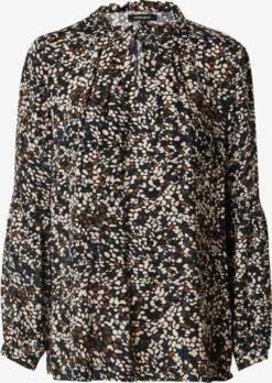 MORE&MORE Overhemden Blouse Dames Zwart