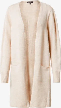MORE&MORE Vesten Gebreid Vest Dames Beige
