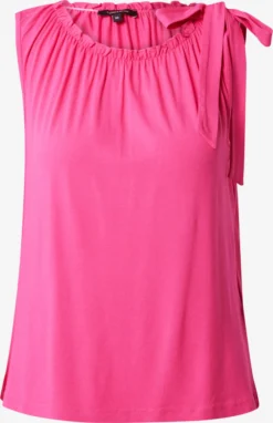 MORE&MORE Mouwloze Shirts Top Dames Fuchsia
