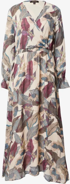 MORE&MORE Maxi Jurken Jurk Dames Beige / Crème