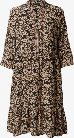 MORE&MORE Mini Jurken Jurk Dames Bruin