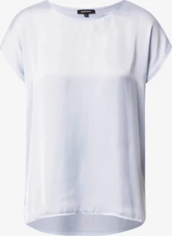 MORE&MORE T-shirts Shirt Dames Pastelblauw