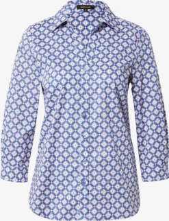 MORE&MORE Overhemden Blouse Dames Donkerblauw