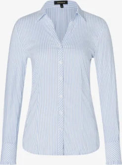 MORE&MORE Overhemden Blouse Dames Blauw / Lichtblauw