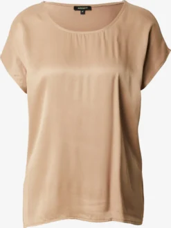 MORE&MORE T-shirts Shirt Dames Camel