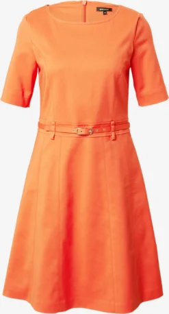 MORE&MORE Mini Jurken Jurk Dames Oranjerood