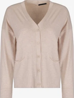 Vesten Gebreid Vest Natalya Dames Beige