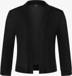 MORE&MORE Vesten Gebreid Vest Dames Zwart Gemêleerd