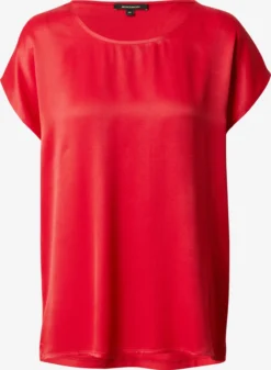 MORE&MORE T-shirts Shirt Dames Vuurrood