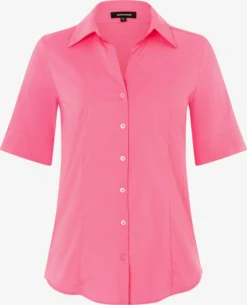 MORE&MORE Blouses Met Korte Mouw Blouse Dames Lichtroze