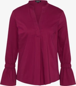 MORE&MORE Blouseshirts Blouse Dames Framboos