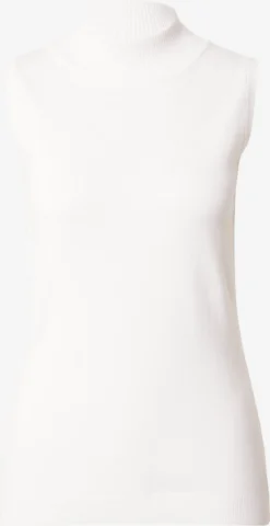 MORE&MORE Fijngebreide Truien Trui Dames Offwhite