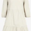 MORE&MORE Mini Jurken Jurk Dames Taupe
