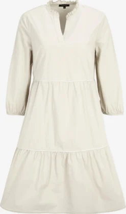 MORE&MORE Mini Jurken Jurk Dames Taupe