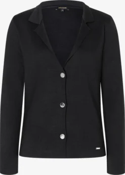 MORE&MORE Vesten Gebreid Vest Milano Dames Zwart