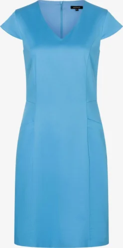 MORE&MORE Kokerjurken Kokerjurk Dames Hemelsblauw