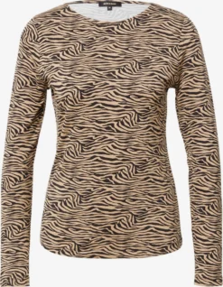 MORE&MORE Longsleeves Shirt Dames Beige