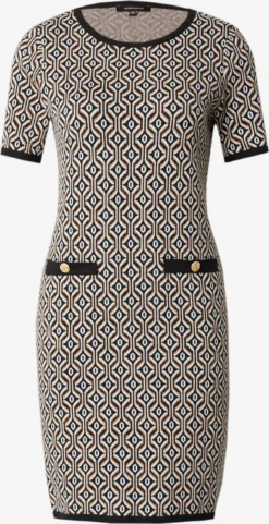 MORE&MORE Gebreide Jurken Gebreide Jurk Dames Bruin