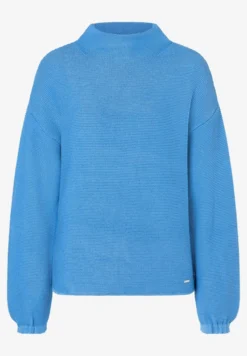 MORE&MORE Fijngebreide Truien Trui Dames Blauw