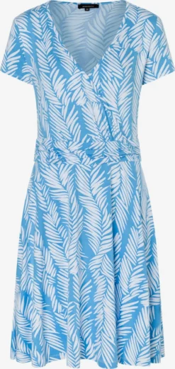 MORE&MORE Mini Jurken Jurk Dames Lichtblauw