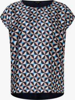 MORE&MORE T-shirts Shirt Dames Navy