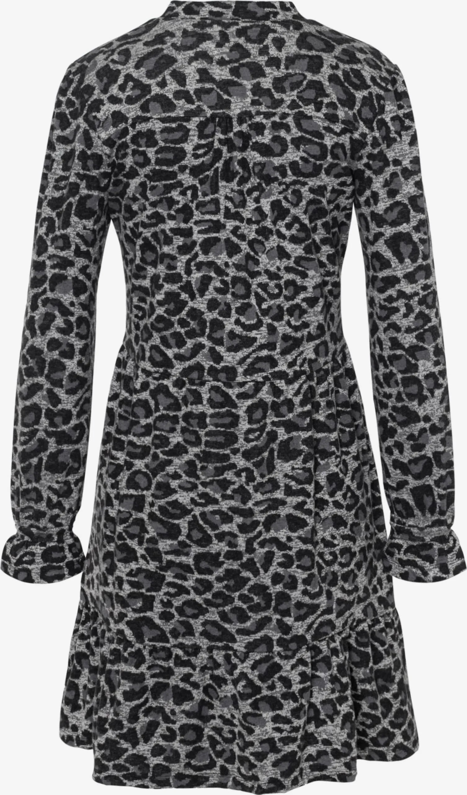 MORE&MORE Mini Jurken Jurk Dames Antraciet / Lichtgrijs / Donkergrijs - Afbeelding 2