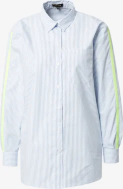 MORE&MORE Overhemden Blouse Dames Lichtblauw