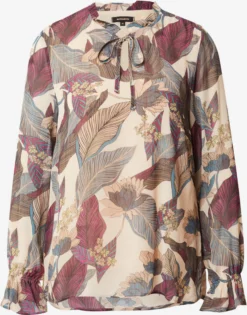 MORE&MORE Blouseshirts Blouse Dames Ecru